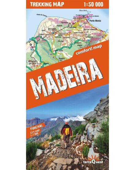 Cartographia Madeira trekking térkép 9788381906722