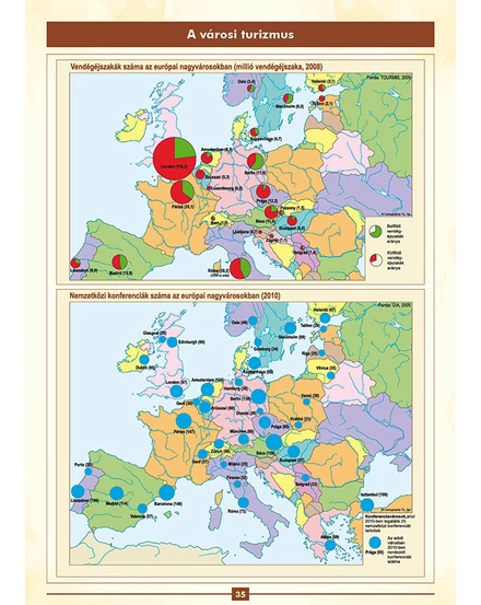 Cartographia Magyarország Idegenforgalma szakkönyv és atlasz (CR-0170) 9789632622255