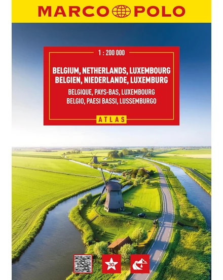Cartographia Benelux atlasz-Marco Polo-9783575019080