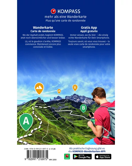 Cartographia K 2250 Korzika északi rész turistatérkép -  3 részes szett - 9783991218975