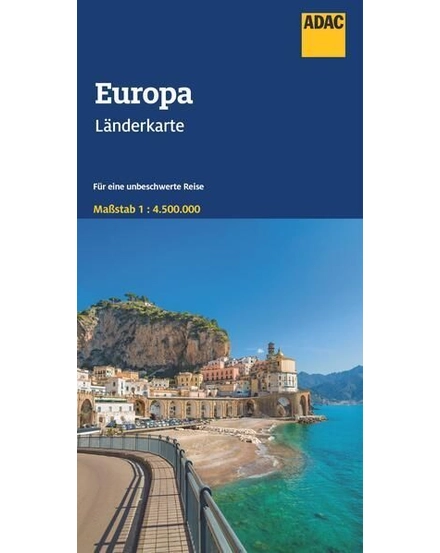 Cartographia Európa térkép - ADAC 9783826423369
