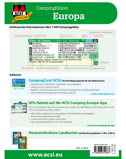 Cartographia Európa Kempingatlasz 2024-9783828310667