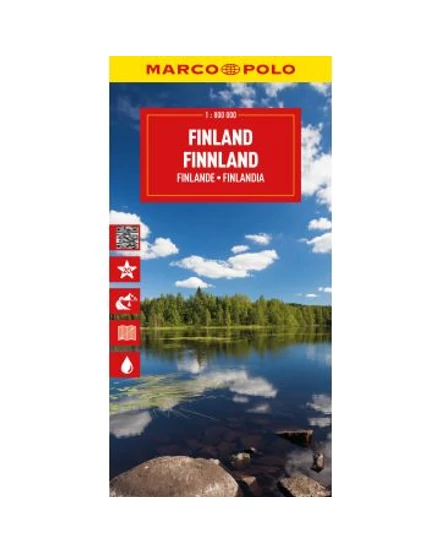 Marco Polo Finnország térkép 9783575022790