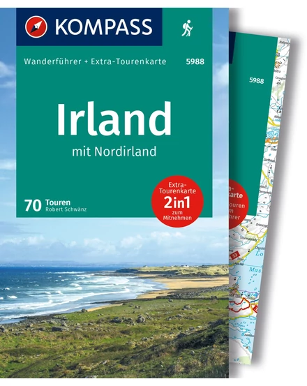 Cartographia K 5988 Írország és Észak-Írország térkép+kalauz-9783991542117