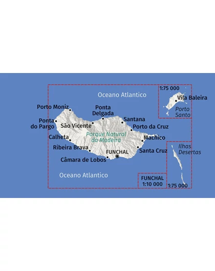 Cartographia K 234 Madeira turistatérkép 9783991543671