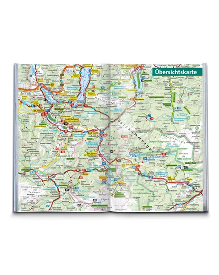 Cartographia K 5627 Salzkammergut turistakalauz térképpel 9783991544326