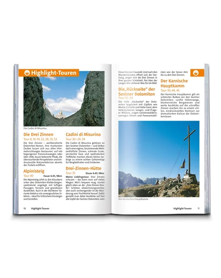 Cartographia K 5733 Sextner Dolomiten, NP Drei Zinnen turistakalauz térképpel 9783991544272