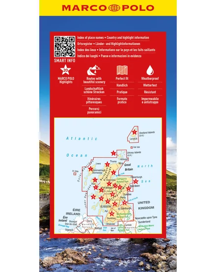 Cartographia Skócia térkép 9783575021656