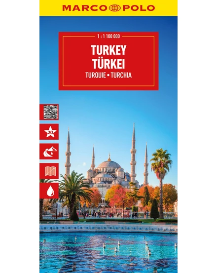Cartographia Törökország térkép - Marco Polo-9783575022097