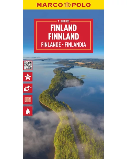 Marco Polo Finnország térkép 9783829738972