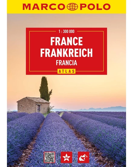 Cartographia Franciaország atlasz-Marco Polo-9783575020598