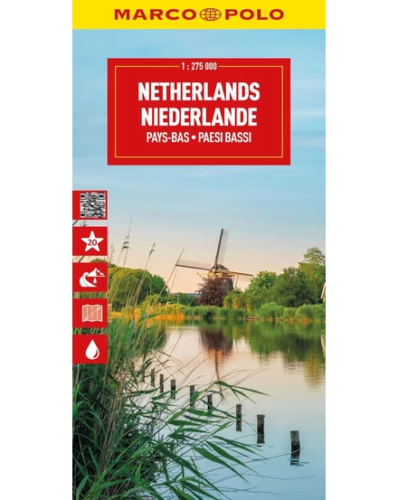 Cartographia Hollandia térkép 9783575019042