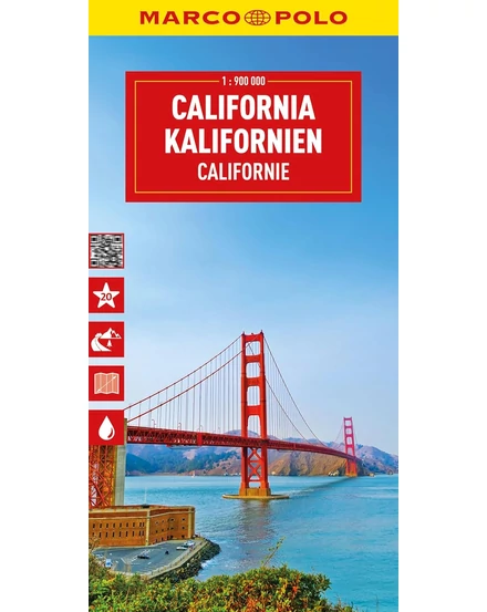 Cartographia Kalifornia térkép 9783575021496
