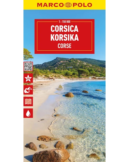 Cartographia Korzika térkép 9783575018595