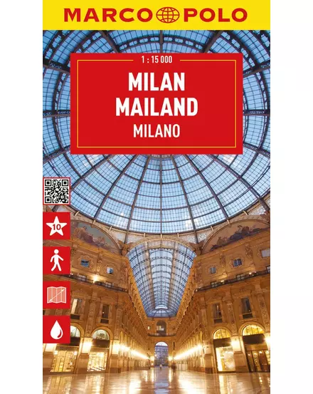 Cartographia Milánó várostérkép (Marco Polo) 9783575019004