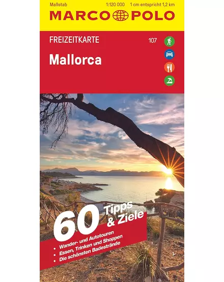 Cartographia Mallorca szabadidőtérkép Marco Polo (107) 9783575017758