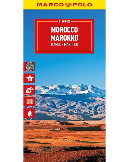 Cartographia Marokkó térkép-Marco Polo-9783575022035