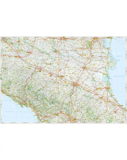 Cartographia Olaszország résztérkép 1:200 000- Emilia Romagna 9783575016553
