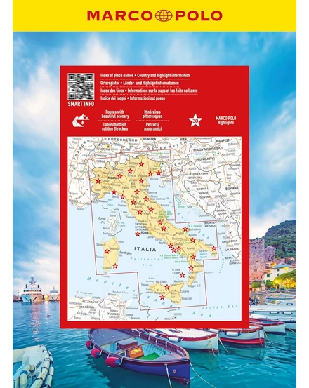 Cartographia Olaszország atlasz 9783575018120