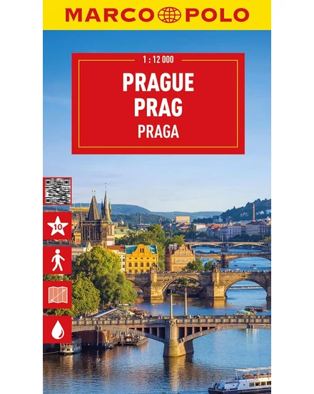 Cartographia Prága várostérkép (Marco Polo) 9783575020611