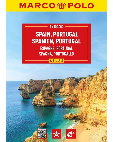 Cartographia Spanyolország és Portugália atlasz- Marco Polo-9783575018793