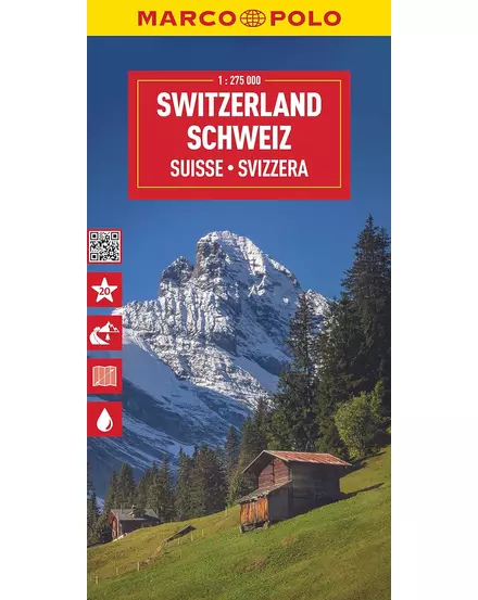 Cartographia Svájc térkép 9783575017680