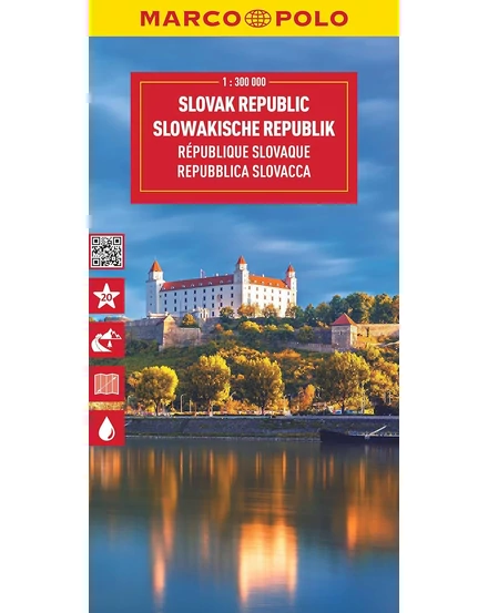 Cartographia Szlovákia térkép 9783575017765