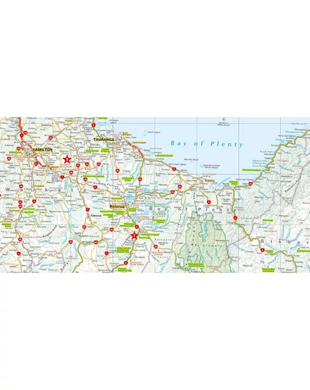 Cartographia Új-Zéland térkép 9783575018649
