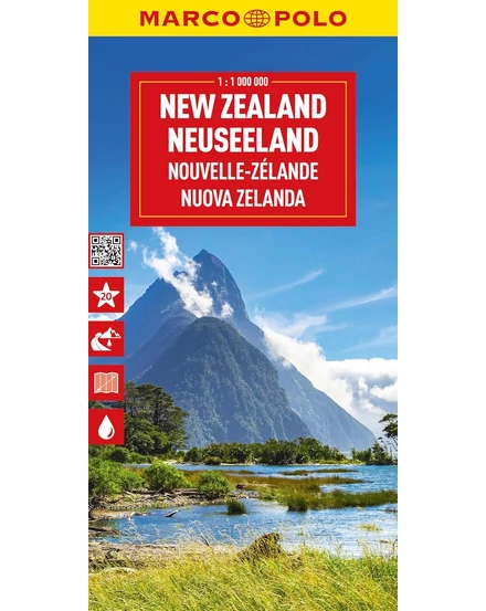 Cartographia Új-Zéland térkép 9783575018649