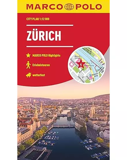 Cartographia Zürich várostérkép - Marco Polo 9783575018571