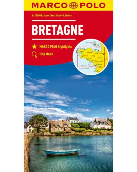 Cartographia Bretagne térkép - Marco Polo 9783829738880