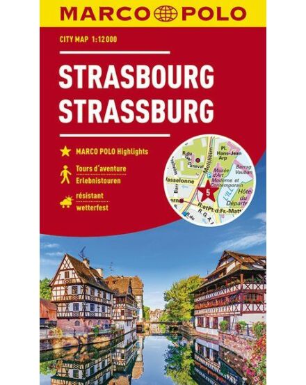Cartographia Strassburg várostérkép - Marco Polo 9783829741958
