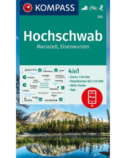 Cartographia  - K 212 Hochschwab-Mariazell turistatérkép