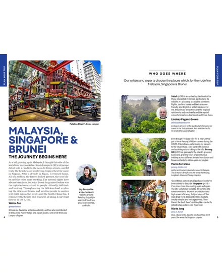 Malajzia, Szingapúr és Brunei útikönyv Lonely Planet (angol)