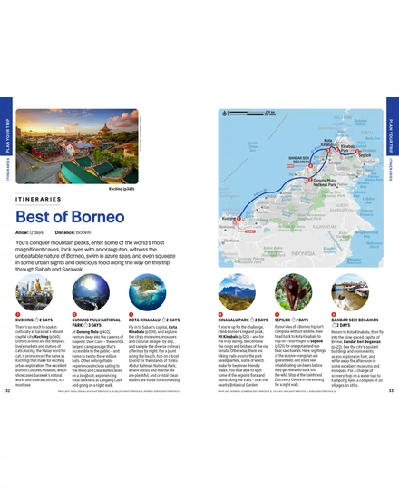 Malajzia, Szingapúr és Brunei útikönyv Lonely Planet (angol)