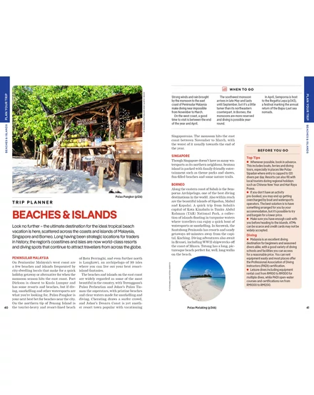Malajzia, Szingapúr és Brunei útikönyv Lonely Planet (angol)