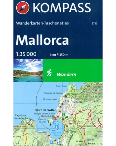 Cartographia K 2753 Mallorca zsebatlasz 1:35 000 9783990441657