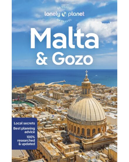 Cartographia Málta és Gozo útikönyv Lonely Planet (angol) 9781838698287