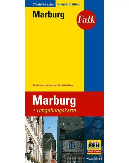 Cartographia Marburg és környéke térkép (Extra) - Falk 9783827924544