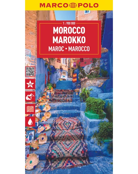 Cartographia Marokkó térkép-Marco Polo-9783575017802