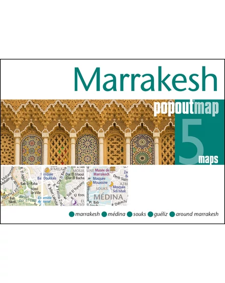 Cartographia Marrakesh PopOut várostérkép 9781910218822