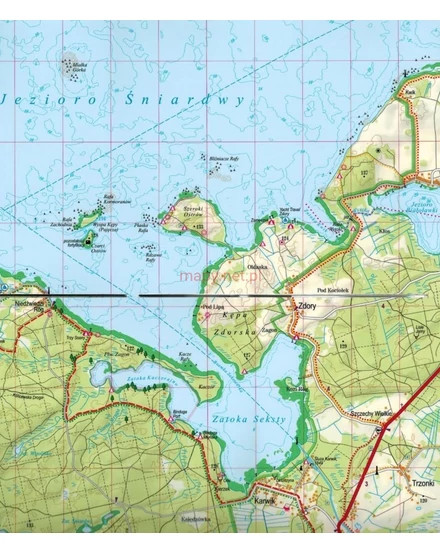 Cartographia Mazuri tavak térképe - ExpressMap-9788381904568