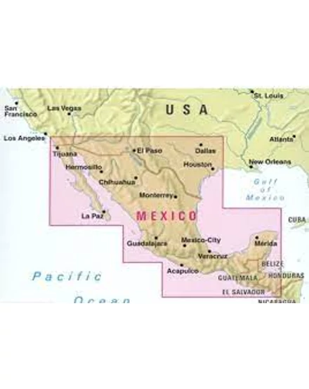 Cartographia Mexikó - Guatemala, Belize, El Salvador térkép 9783865742964