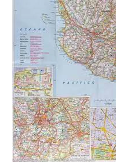 Cartographia Mexikó - Guatemala, Belize, El Salvador térkép 9783865742964