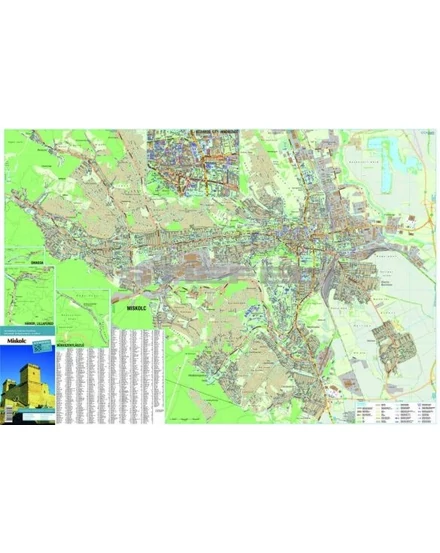 Cartographia  - Miskolc várostérkép