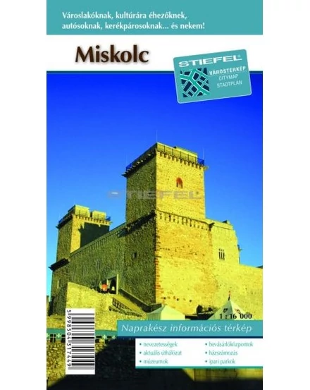Cartographia Miskolc várostérkép - Stiefel 5998504317449