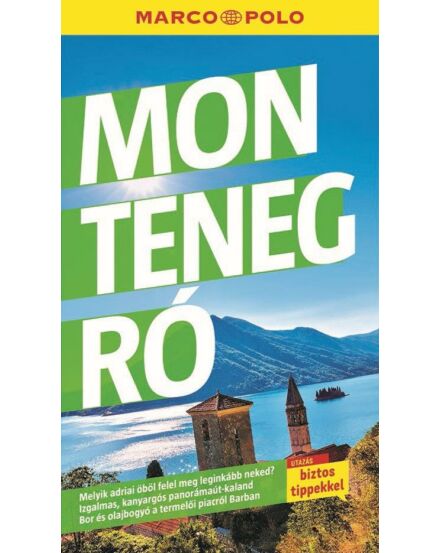 Cartographia Montenegró útikönyv 9789631365627