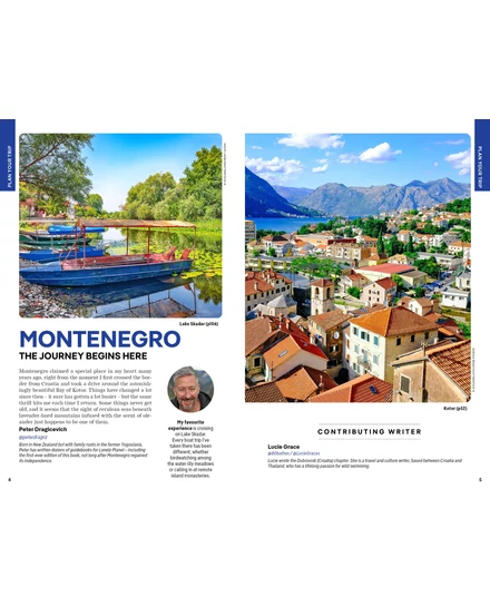 Montenegro útikönyv Lonely Planet (angol)
