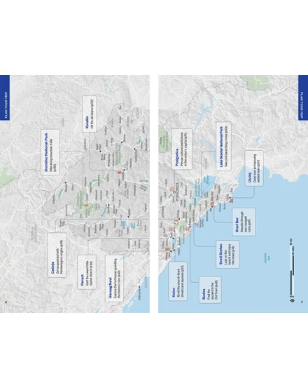 Montenegro útikönyv Lonely Planet (angol)