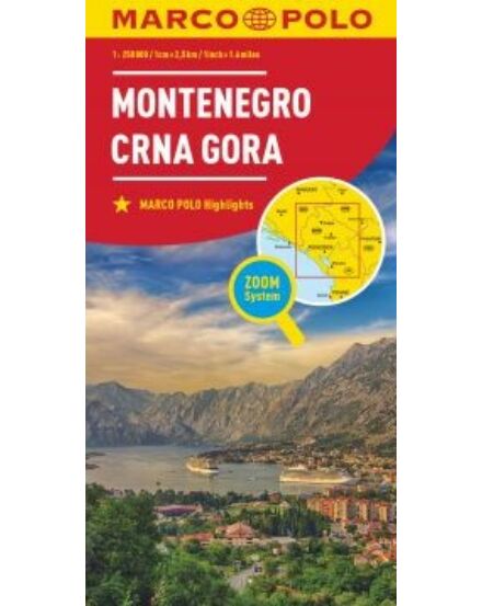 Cartographia Montenegró térkép - Marco Polo - 9783829738934